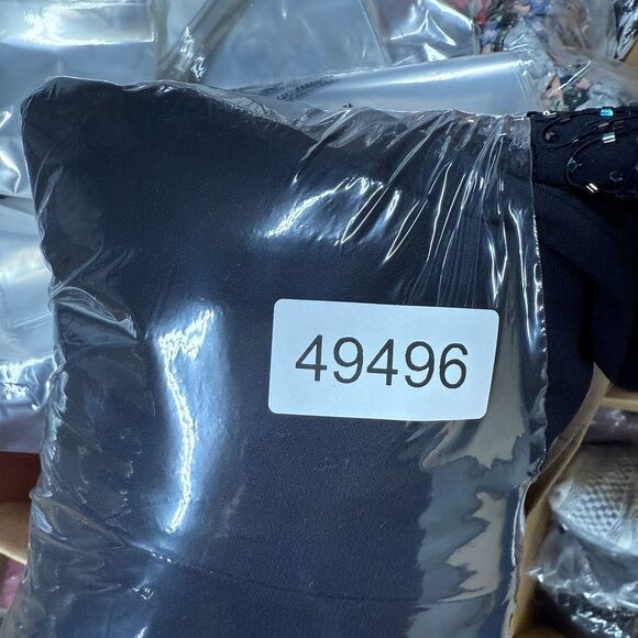 St. Anthony Blazer Women 20W Plus Blue One Button Long Sleeve Collared Lined - Picture 6 of 6